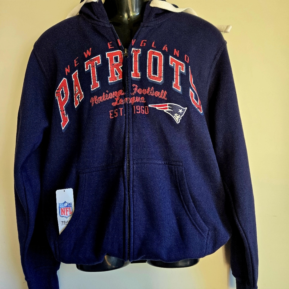 NFL Patriots Navy Performance Jacket